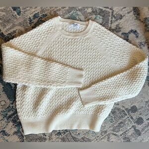 Women's Cream Sweater Dry Goods Size M
